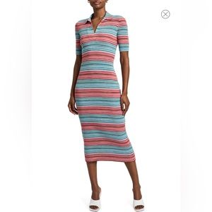 Cianna Stripe Cotton Blend Sweater Dress
DEREK LAM 10 CROSBY